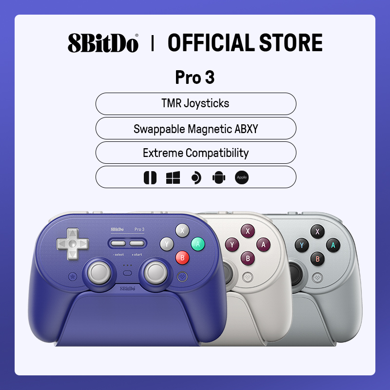 Board Game Android - 8BitDo Pro 3 Wireless Gaming Controller