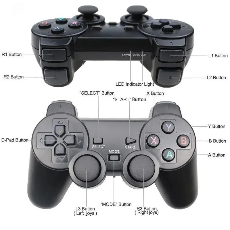 1PC/2PCS 2.4GHz Wireless Gamep - Board Game Android recension och pris